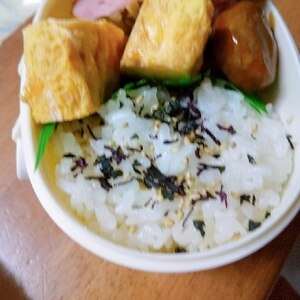 懐かしいワカメご飯！